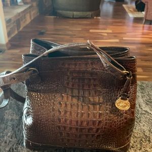 Dark brown Brahmin bag